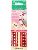 Wonder Clips- 10 Count Red